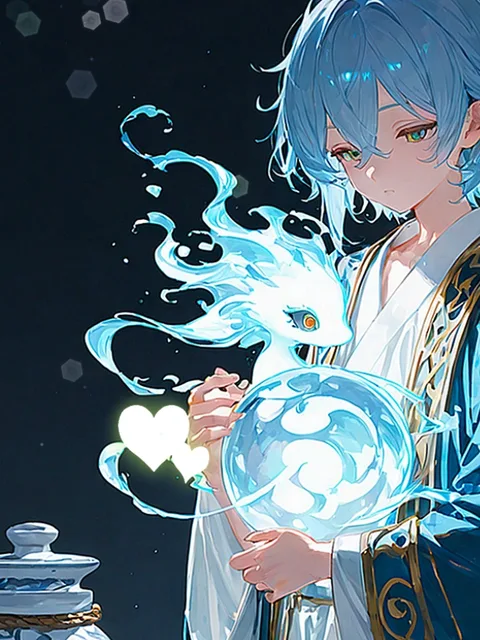 AI character illustration — fantasy
